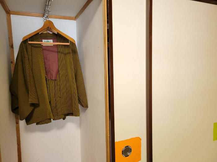 番上屋 客室 衣類収納(ハンガー)