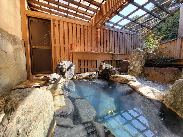 番上屋　露天風呂