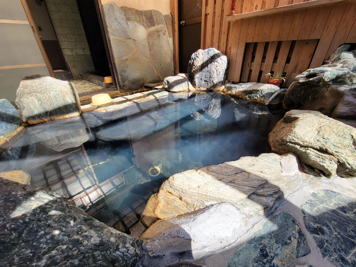 番上屋　露天風呂